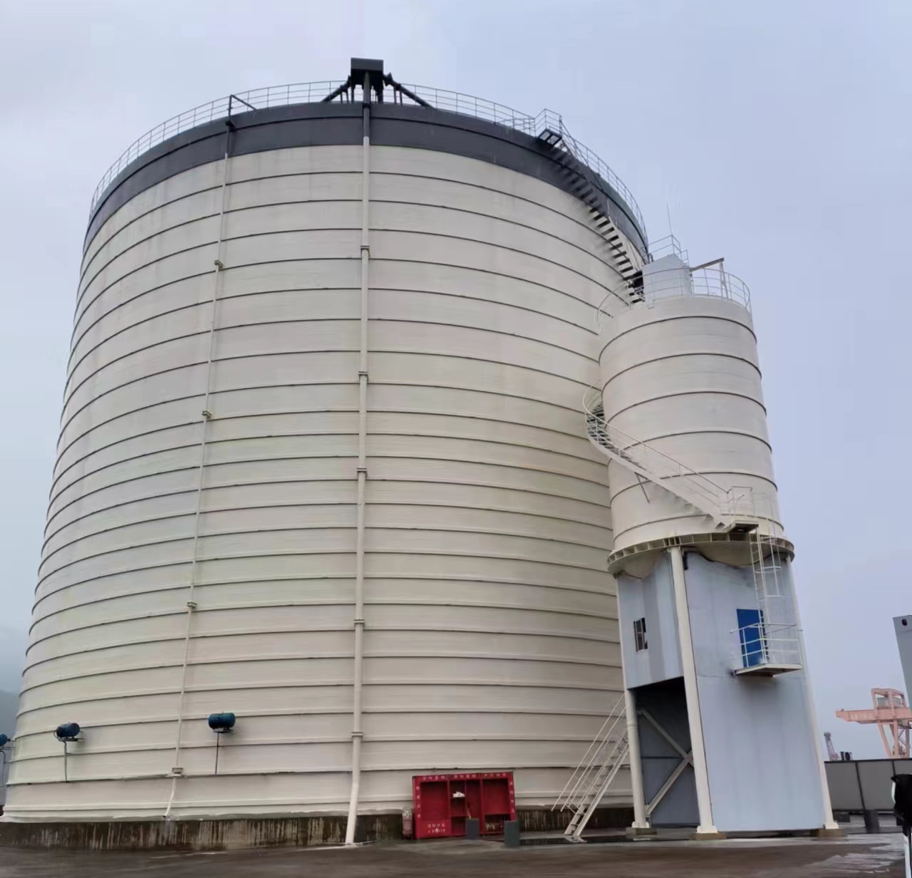 龙马潭10万吨水泥钢板库