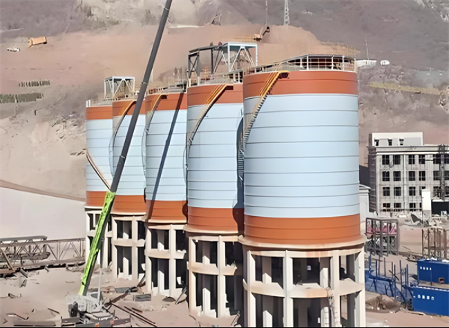 龙马潭高架钢板仓